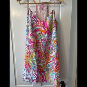 Lilly Pulitzer Dusk Strappy Silk Dress